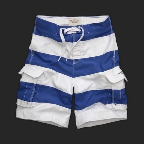 Abercrombie Fitch Hombres Nado Playa Cortos AF7662
